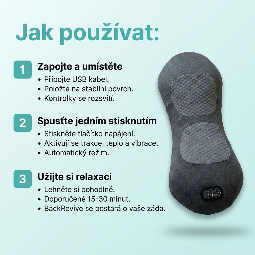 BackRevive™ — Triple Fusion Massager