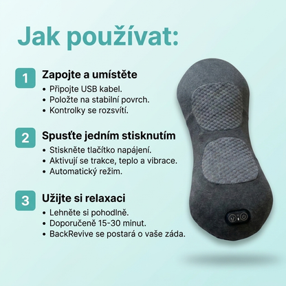 BackRevive™ — Triple Fusion Massager