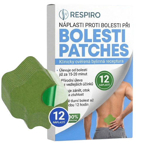 12x Náplasti proti bolesti